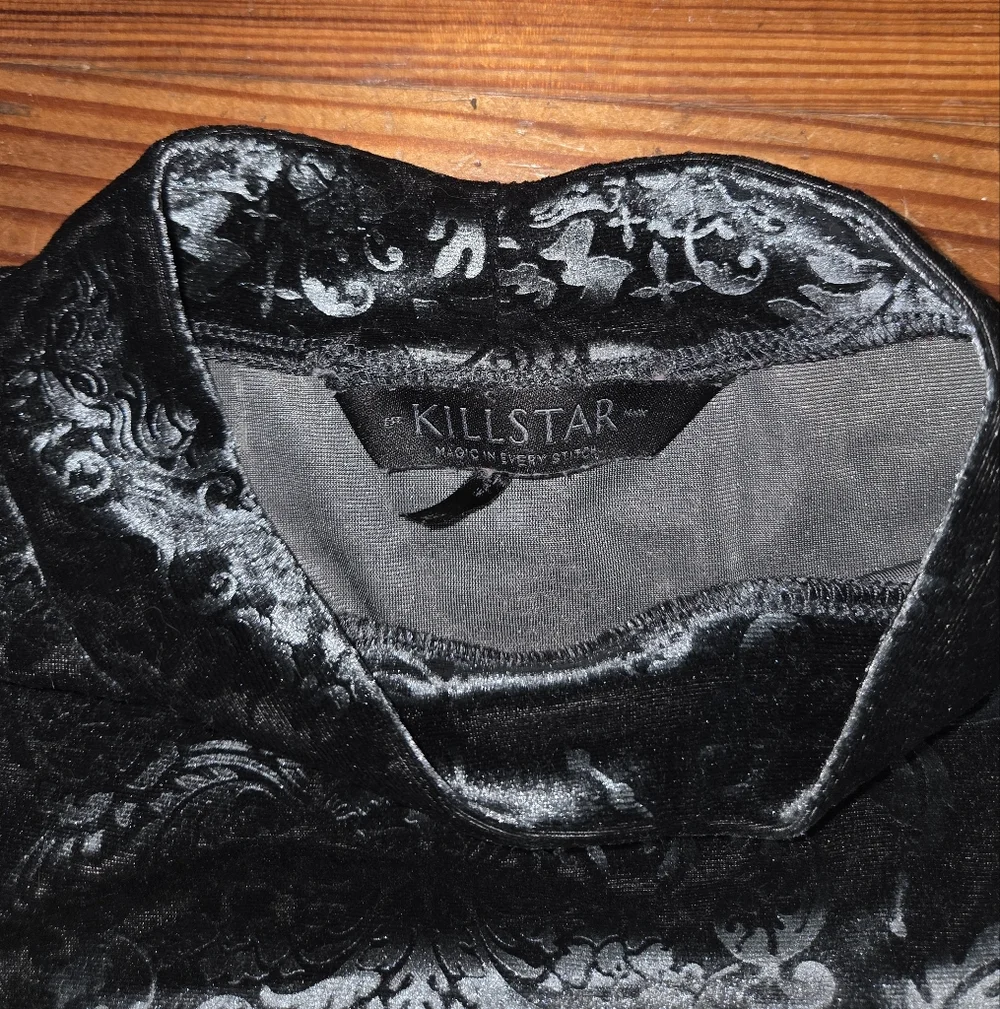 Killstar Vigil Crop Top - Picture 7 of 8